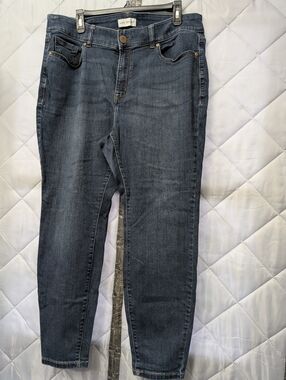 Lane Bryant Denim Dark Wash Blue Stretch Jeans Size 18